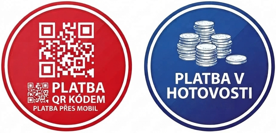 Platba převodem a QR kódem